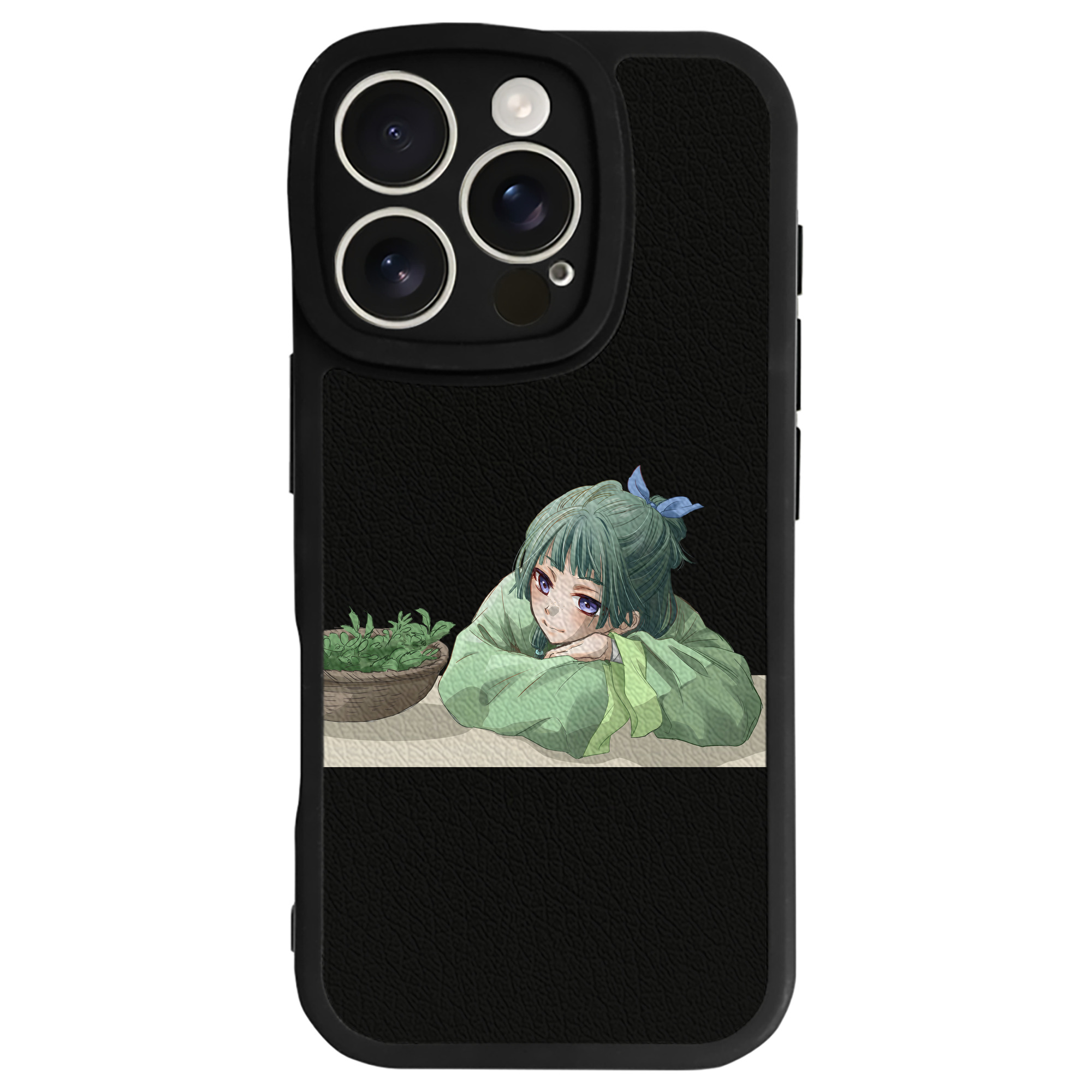 薬屋のひとりごと The Apothecary Diaries 【iPhone 16シリーズ対応】シリコンスマホケース（レザー調） 材質：シリコン